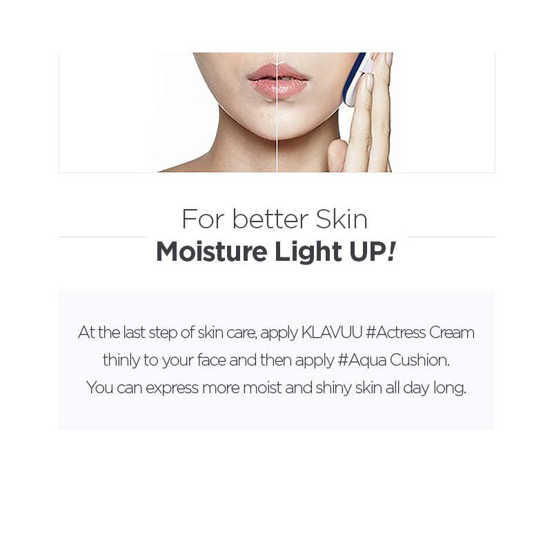 Klavuu Blue Pearlsation Высокопокрывающий аква-кушон с морским коллагеном SPF50+ PA+++ 12г
