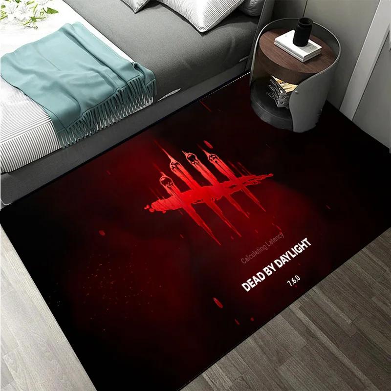 D-Dead by Daylight Хоррор на выживание Игра на побег Большие ковровые покрытия Ковер для дома Гостиной Спальни Коврик под диван