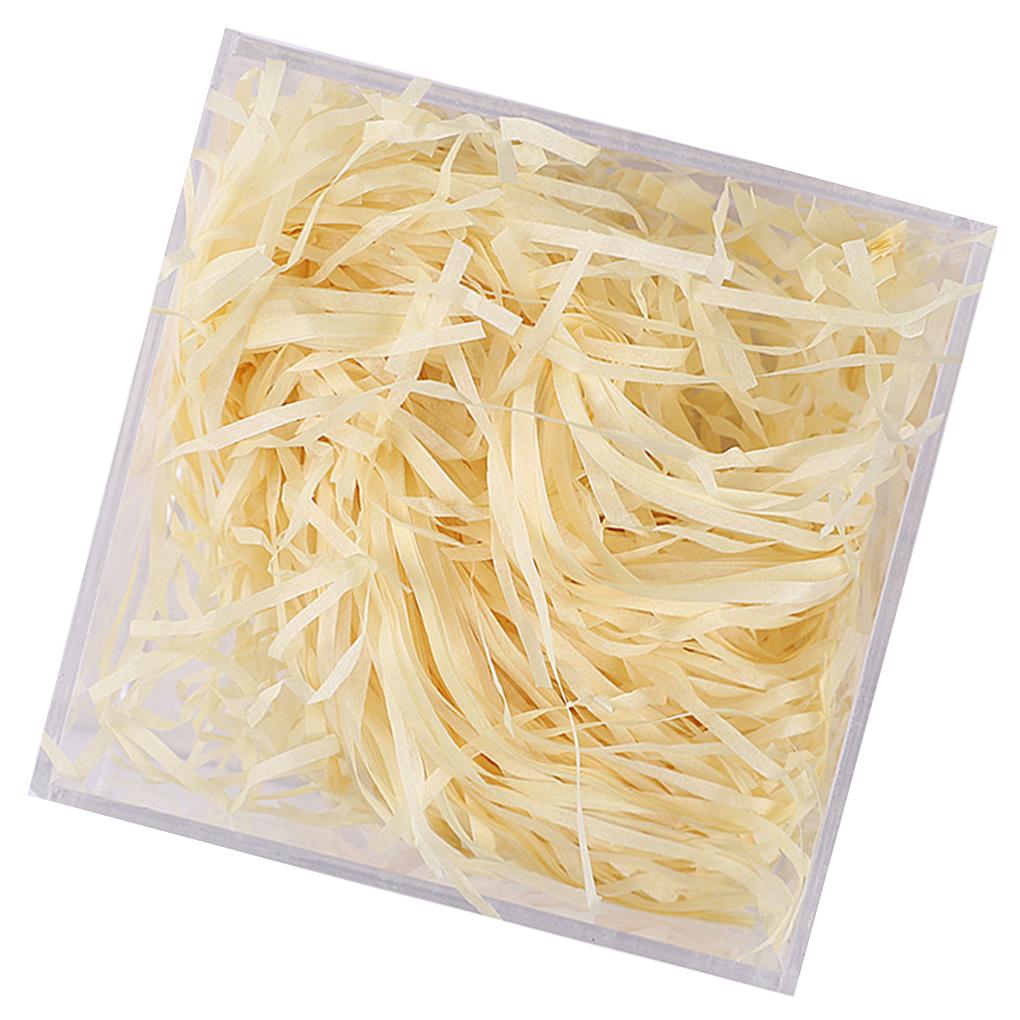 1 Pack Lafite Paper Raffia Filler Colorful Shredded Box Packaging Decoration Practical Wedding Party Easter New Year