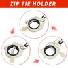 Органайзер для стяжек, легкий пластиковый держатель для кабельного органайзера, многоразовый натяжитель для кабельных стяжек, кронштейн для кабельных стяжек, инструмент для управления кабельными стяжками