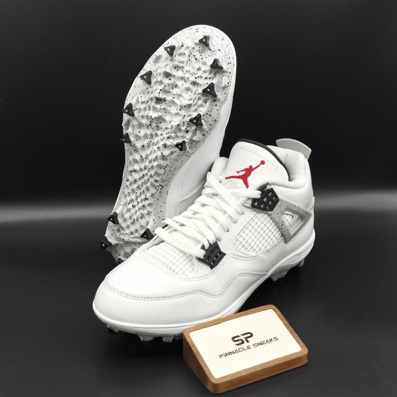 Jordan 4 Retro TD Шиповки 'Белый Цемент' HQ0207-106 Мужской Размер Отправка Сейчас