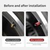 Car Dustproof Caps Tire Wheel Stem Air Valve Caps For Jeep Cherokee Compass Patriot Renegade Wrangler Liberty Trailhawk Rubicon MWGHF1