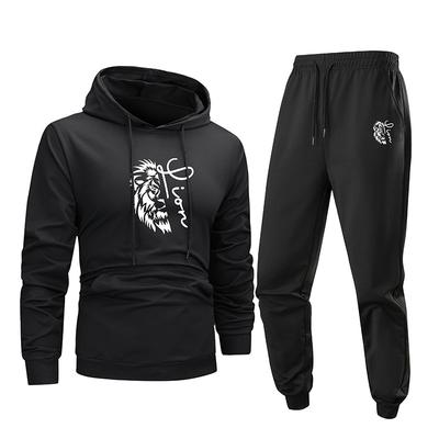 Спортивный костюм Худи Двойка Спортивный костюм Мужской костюм для бега
