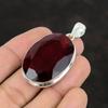Faceted Mozambique Garnet Pendant Gemstone Handmade Jewelry 925 Sterling Silver Pendant Handmade Boho Pendant Antique Pendant Gifts For Mom