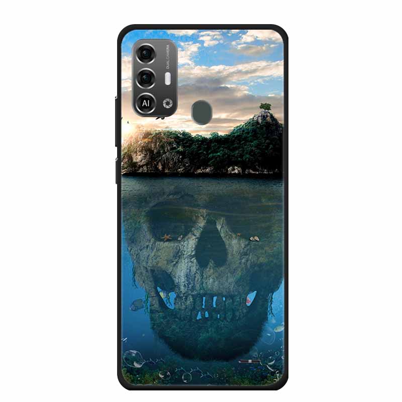 Чехол для ZTE Blade A53 Pro A53+ Модный Мягкий Силиконовый Защитный Задний Чехол из ТПУ для ZTE Blade A53 Plus Животные Чехол A53Pro Capas
