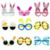 Мультяшные оправы для очков, реквизит, сувениры для костюмированной вечеринки на Пасху, смешные новинки, реквизит для фотосъемки на Пасху, пасхальные очки