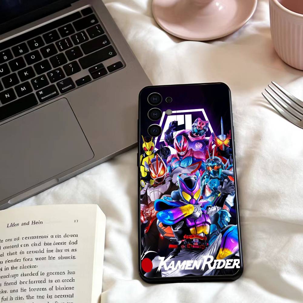 Anime K-Kamen R-Rider ZeztzS Phone Case For Samsung S25,24,23,22,30,21,10,9,Ultra,Plus,Lite,FE,4,5 G Soft Black Case