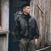 Trendy Men's Loose-Fit Motorcycle Leather Jacket - Autumn Pilot Style