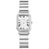 Square Stainless Steel Antique Roman Analog Stylish Quartz Fashion Watch for Women Perfect Gift for Day Women's Watch Display, Waterproof, Cute,