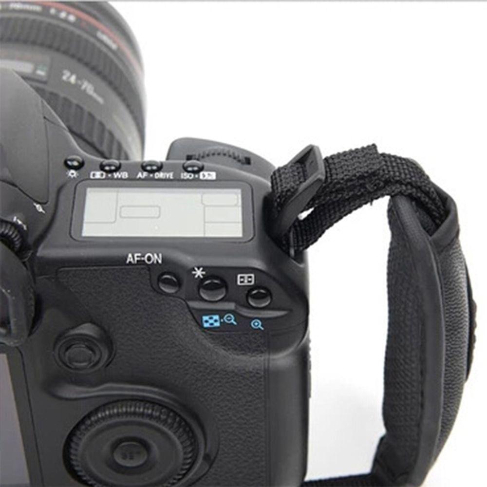 Цифровая камера для Canon EOS Nikon Olympus SLR/DSLR Ремешок из ПУ кожи Черная ручка для камеры Кожаный ремешок на запястье