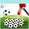 White Mini Toy Soccer Ball For Kids Soft Pu Foam Non-inflatable Solid Sports Ball