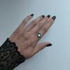 Silver Ring with Cubic Zirconia, Product Weight 2.86 G (60002284)