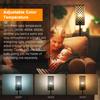 Modern Minimalist Floor Lamp Crystal Lampshade Standing Lamp 3 Color Temperatures Tall Lamp with