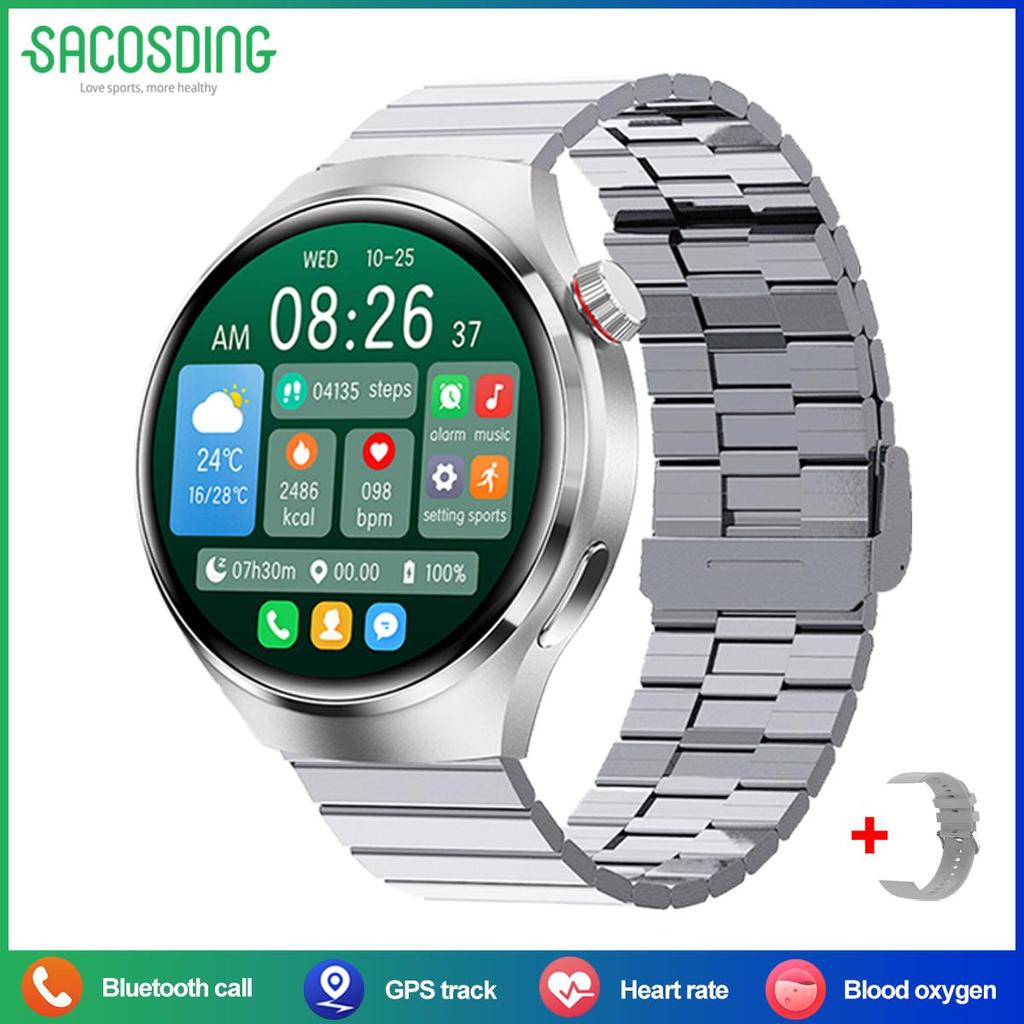 2026 WATCH 4 Pro Умные часы для мужчин 360*360 AMOLED Экран GPS-трек Мониторинг сердечного ритма Bluetooth-звонок IP67 Водонепроницаемые Умные часы