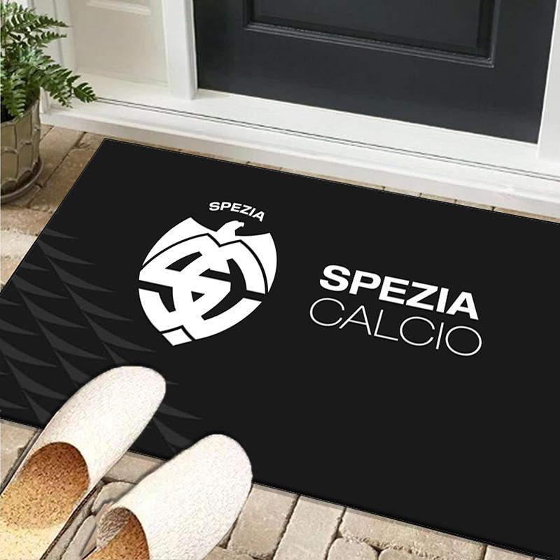 1PC rug Spezia Fc Crest Design Carpet, Chair Rug,Area Rug for Office Bedroom living rooms bedroom, Doormat decor Christmas fan gifts