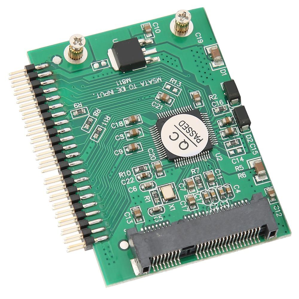 Адаптер Mini PCIE с 44-контактным интерфейсом, преобразователь IDE жесткого диска 3,3 В, адаптер SSD MSATA, установка SSD