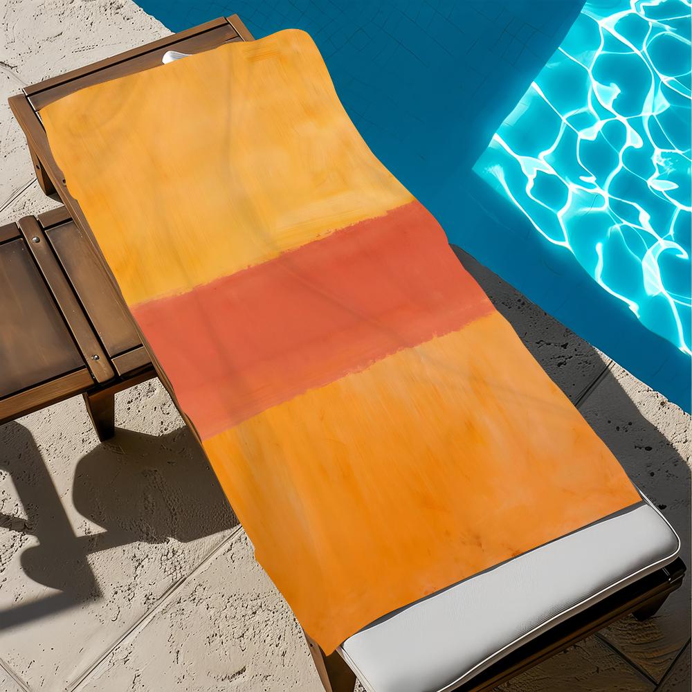 Art M-mark R-rothko painting Towel Large Quick-Drying Microfiber soft Beach Towel for Travel Fitness Sauna Bathing Camping