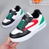 Children's Leather Panel Shoes Spring and Autumn New Boys' Sports Shoes Girls' Shoes Korean Style Student Single Shoes Casual Shoes