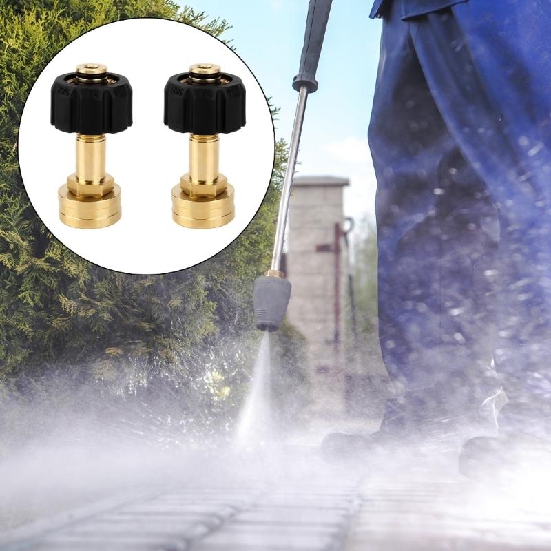 Промышленный быстросъемный адаптер с внутренней резьбой 3/4 дюйма M22-14 мм, медный фитинг для систем шлангов высокого давления