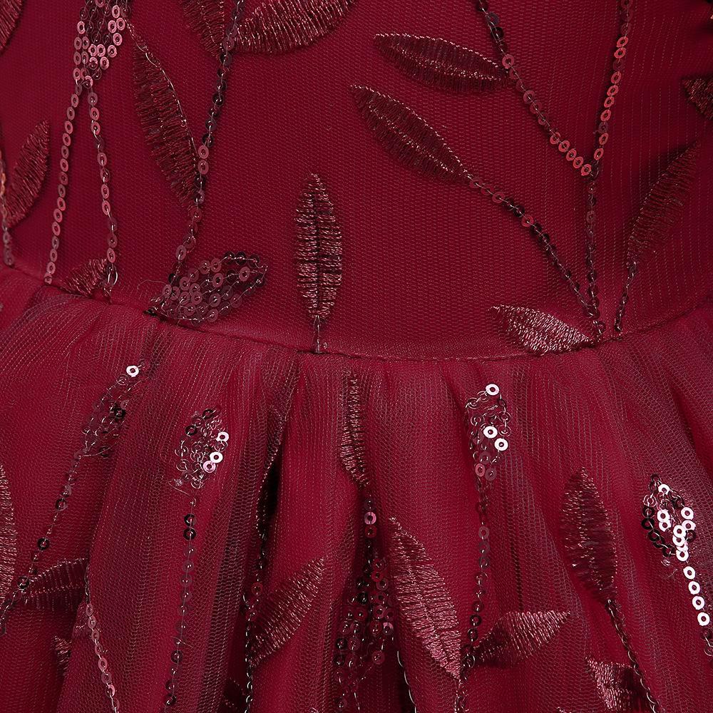 Летние платья для маленьких девочек, кружевное платье с цветочным узором для свадебной вечеринки, детское платье принцессы на день рождения, детская повседневная одежда для 3, 6, 8 лет