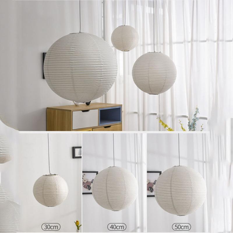 Винтажные абажуры из рисовой бумаги, подвесные светильники, люстры ручной работы в китайском стиле, светильник для кафе, ресторана, светодиодная подвесная лампа