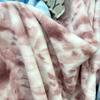 45*160 см Плюшевая ткань Утолщенная 1 см Имитация кроличьего меха Тай-дай Градиентный чернильный цвет Радужная шерсть Ручная работа DIY Швейная одежда для кукол