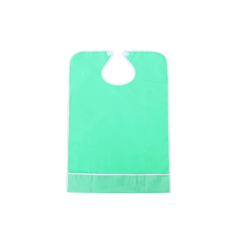 ПВХ водонепроницаемый, маслостойкий, не требующий стирки нагрудник для взрослых, нагрудник для столовой для пожилых пациентов