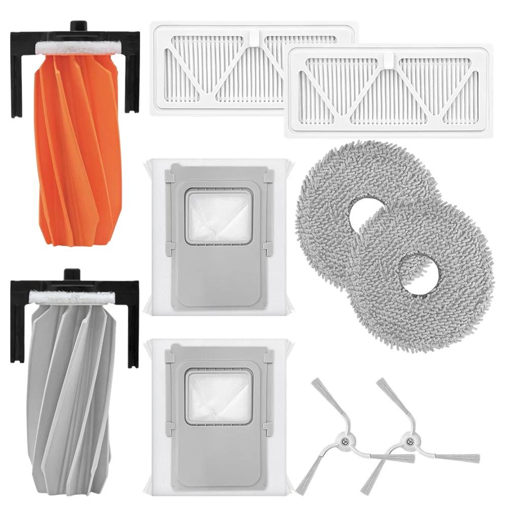 Main Brush, Side Brush, Filter, And Mop Set For DJI ROMOS, For ROMOA, And For ROMOP Vacuum Cleaners