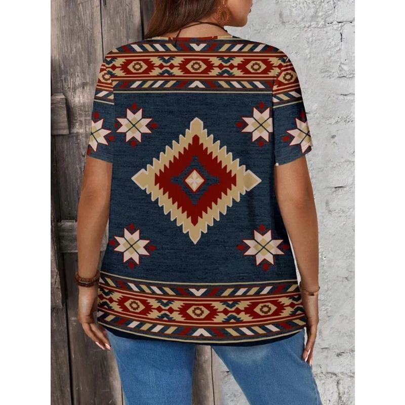 Летняя женская футболка с принтом, повседневная, с коротким рукавом, 3D футболки, модная уличная одежда, пуловер с V-образным вырезом, женская одежда, футболка