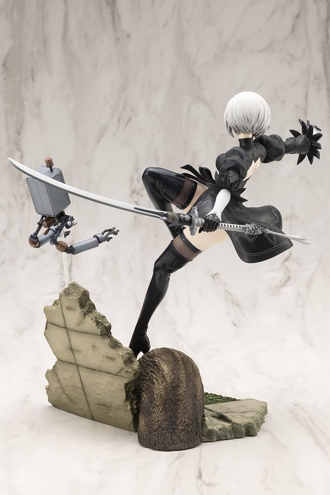 KOTOBUKIYA ARTFX J 2B масштаб ПВХ окрашенная готовая фигурка NieRAutomata Ver1.1a 1/8