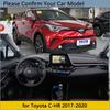 Защитная накладка на приборную панель для C-HR 2017 2018 2020 CHR C HR, автомобильные аксессуары, солнцезащитный ковер, коврик для приборной панели, коврик для приборной панели