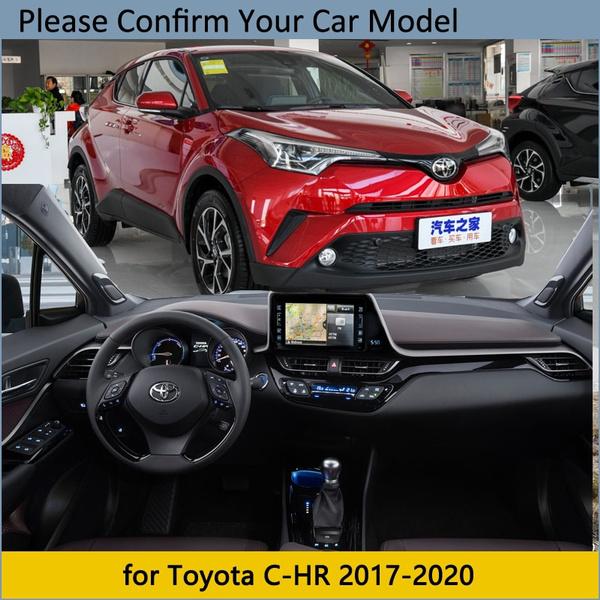 Защитная накладка на приборную панель для C-HR 2017 2018 2020 CHR C HR, автомобильные аксессуары, солнцезащитный ковер, коврик для приборной панели, коврик для приборной панели