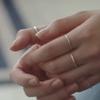 SHOVEOFF Серебряное кольцо 92.5 Скрученная волна Ежедневный акцент Кольцо для пары Дружбы SVR-605