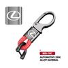For Lexus Luxury Men Women Metal Key Chain Fashion Keychain Key Ring Holder RX350 IS250 CT200h ES250 ES300h NX300h IS200 GS300 PB9