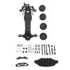 RC Carbon Fiber Frame Kit 265mm Wheelbase 110 Flat Sports Car Frame 110 Scale RC Car Spare Parts
