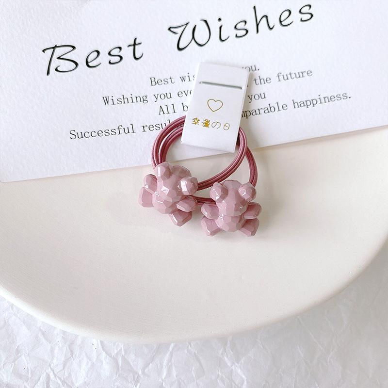 New Bow Cute Rope Children Baby Elastic Hair Rubber Bands Accessories Kids Girl Headband Tie Ring Headwear Scrunchie