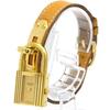 Б/у часы Kelly Позолоченные Кожаные Кварцевые Женские Часы