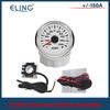 ELING 52mm Ammeter Ampere Meter +/-50A +/-80A +/-150A with Current Sensor 12V 24V for Auto Motorcycle RV with 8 Colors Backlight