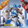 Beverage Bottle Transformer Robot Toy Educational Movable Joints Deformation Cola Lemon Orange Soda Drink Bottle Toy Toddlers Boys Girls Gift