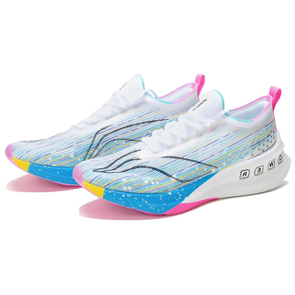 Кроссовки Li Ning League Of Legends X Feidian 3.0 Elite Versatile Non-Slip Low-Top Running Shoes Unisex кроссовки Standard-White ARMT035-16