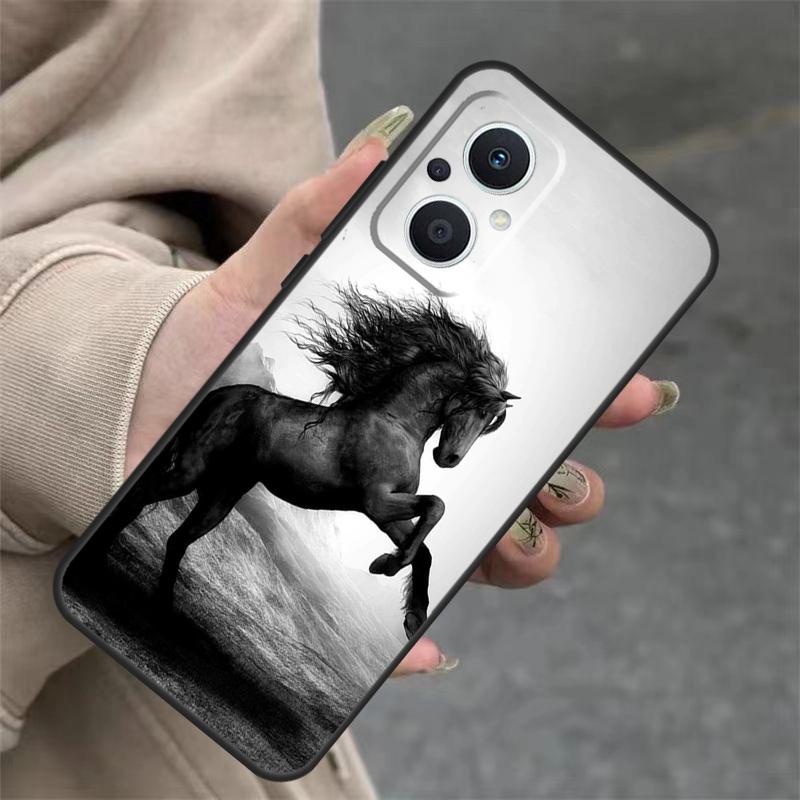 Чехол Бегущие Лошади для OPPO Reno 7 8 Lite 6 5 4 11F 10 Pro 8T 5Z 4Z OPPO Find X6 Pro X2 Neo X3 X5 Lite