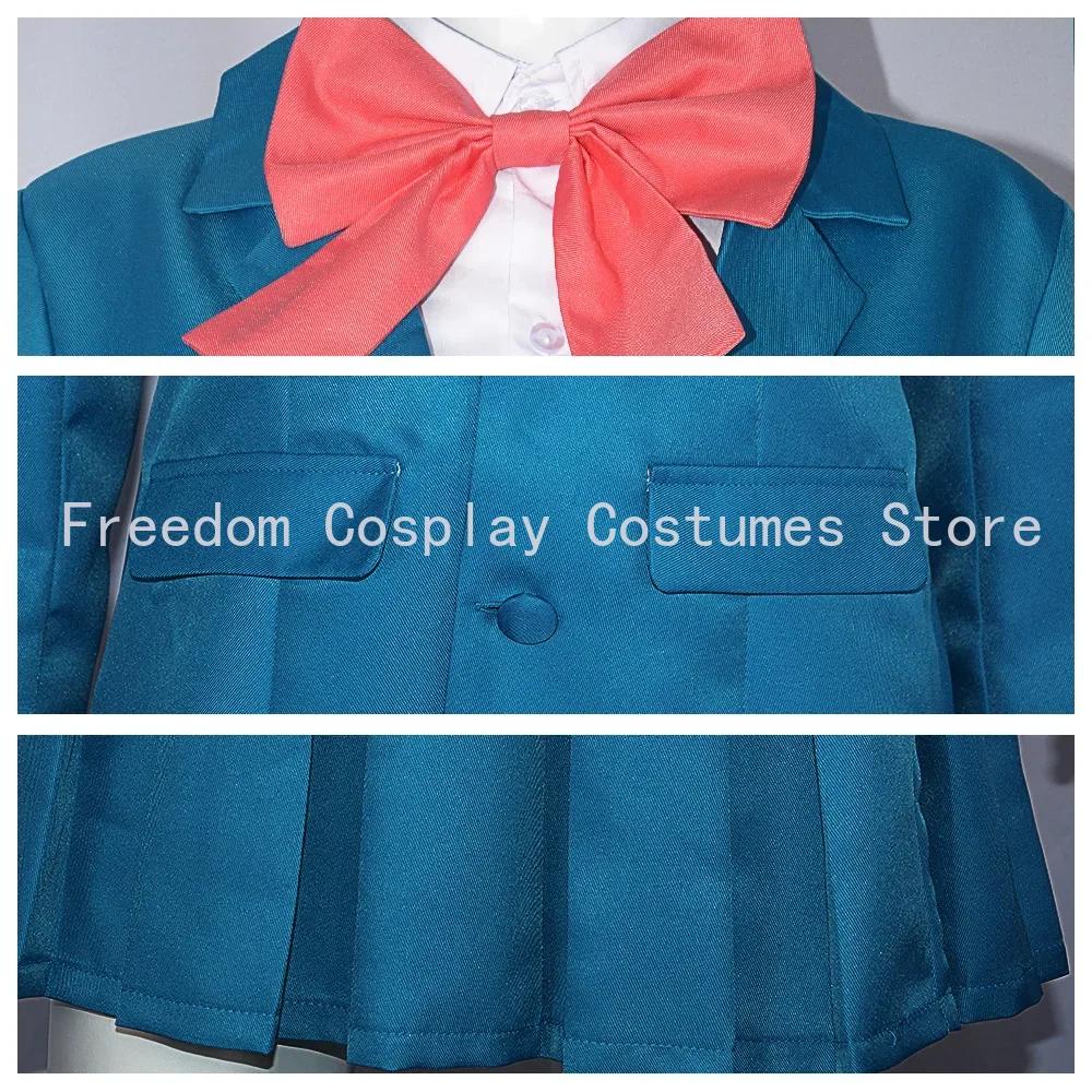 Anime Kimi ni Todoke From Me to You Sawako Kuronuma Cosplay Costume Full Set, JK School Uniform Blazer Skirt Shirt Bow