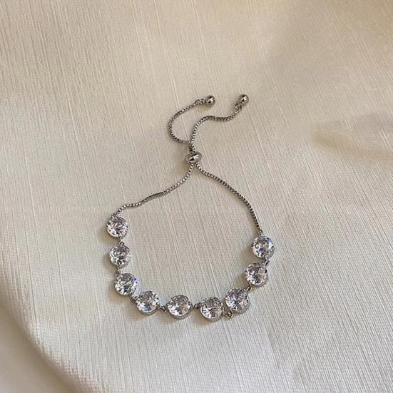 Стильный женский браслет, блестящий подарок на день рождения