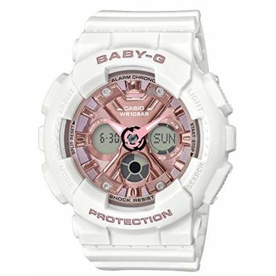 BABY-G BA-130-7A1JF Женские часы Белые, с розовым индексом НОВЫЕ из Японии