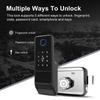 Tuya WiFi Intelligent Door Lock Home Apartment Intelligent Lock 5 In 1 Unlocking Smartphone