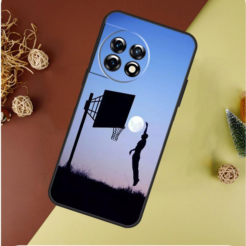 Спортивный чехол для телефона OnePlus 13 13R 12 12R 11 9 10 Pro 8T 9RT 10T 10R N20 N30 Nord CE 2 3 4 Lite с рисунком Баскетбола