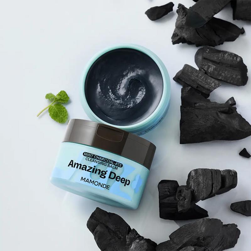 Mamonde Удивительный глубокий мятный очищающий бальзам с активированным углем 90 мл