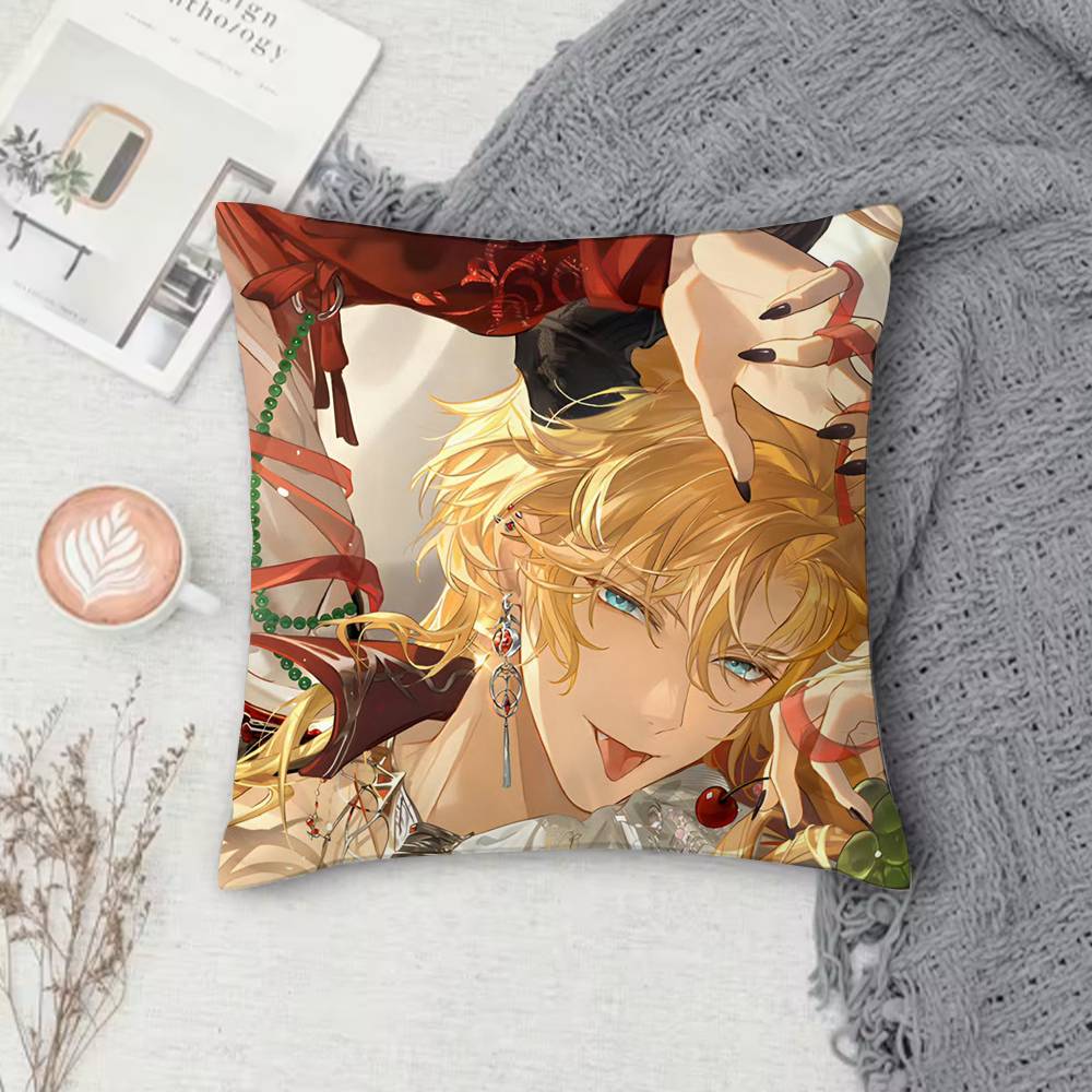 Time Traveler'S Diary Double-Sided Printed Square Pillow Cover Decorative Cushion Cover For Sofa Bedroom Bedside