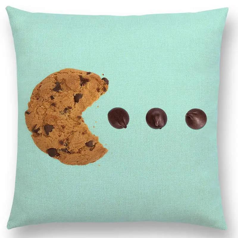 Розовая мечта красочная фантазия сексуальный декор диван наволочка кит фламинго кошка гамбургер пончик наволочка