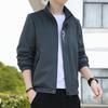 Outdoor Sports Casual Jacket Men's Spring Fall Camping Fishing Clothing Blouse Thin Coat Men's Baseball Clothing Stand-up Collar Jacket Windbreaker
